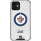 NHL Winnipeg Jets Distressed iPhone 12 Mini Clear Case