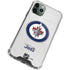 NHL Winnipeg Jets Distressed iPhone 12 Pro Max Clear Case
