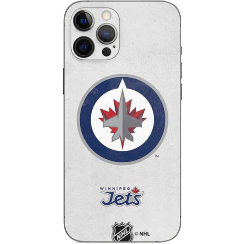 NHL Winnipeg Jets Distressed iPhone 12 Pro Max Skin
