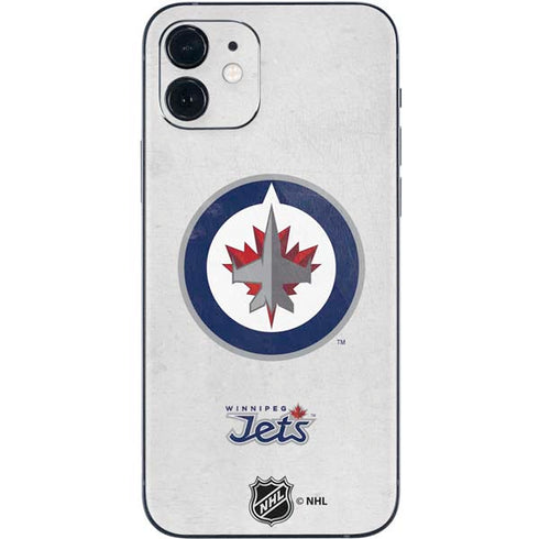 NHL Winnipeg Jets Distressed iPhone 12 Skin