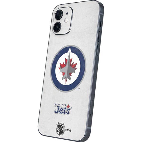 NHL Winnipeg Jets Distressed iPhone 12 Skin