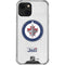 NHL Winnipeg Jets Distressed iPhone 13 Mini Clear Case