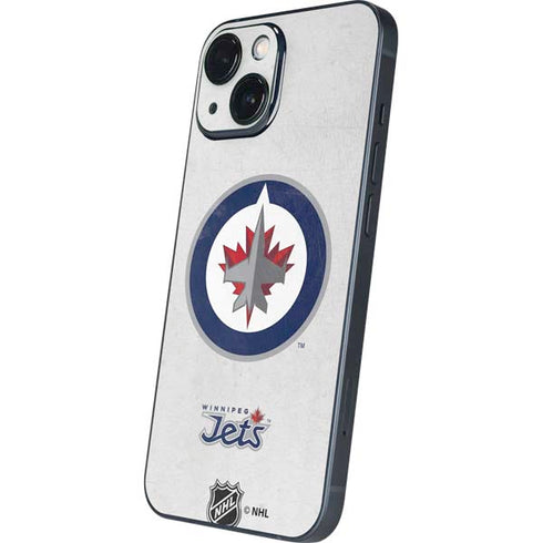 NHL Winnipeg Jets Distressed iPhone 13 Mini Skin