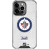 NHL Winnipeg Jets Distressed iPhone 13 Pro Clear Case
