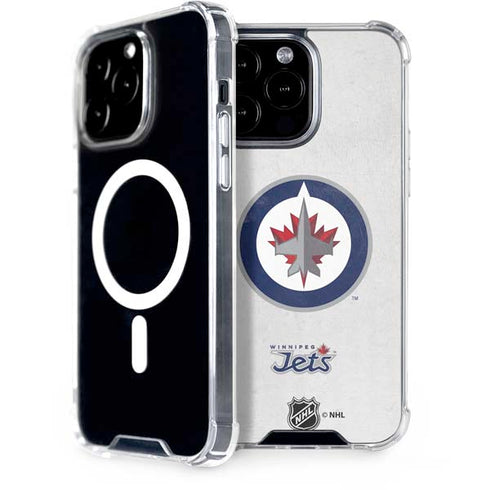 NHL Winnipeg Jets Distressed iPhone 13 Pro Max MagSafe Case