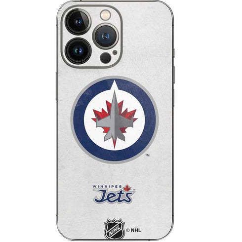 NHL Winnipeg Jets Distressed iPhone 13 Pro Skin