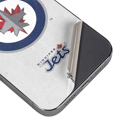 NHL Winnipeg Jets Distressed iPhone 13 Pro Skin