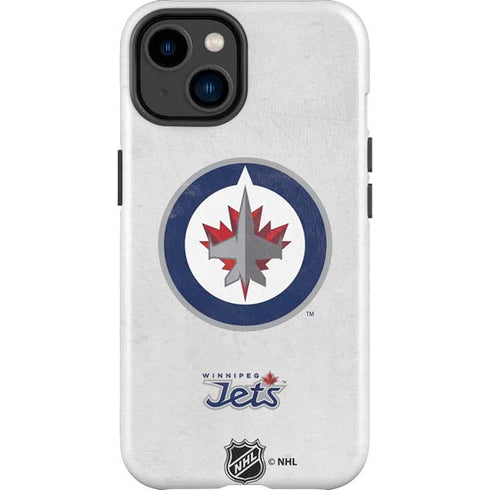 NHL Winnipeg Jets Distressed iPhone 14 Plus Impact Case