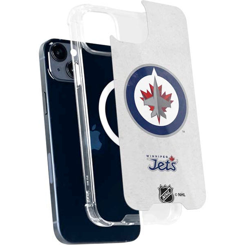 NHL Winnipeg Jets Distressed iPhone 15 Plus MagSafe Case