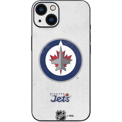 NHL Winnipeg Jets Distressed iPhone 14 Plus Skin