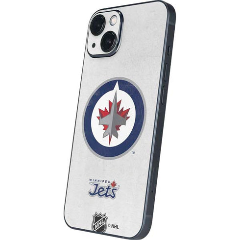 NHL Winnipeg Jets Distressed iPhone 14 Plus Skin