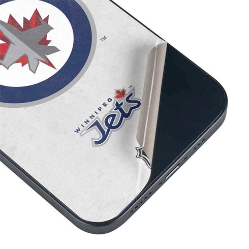 NHL Winnipeg Jets Distressed iPhone 14 Plus Skin