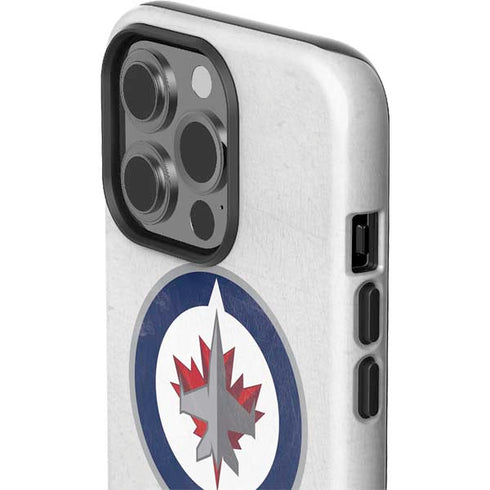 NHL Winnipeg Jets Distressed iPhone 15 Pro Impact Case