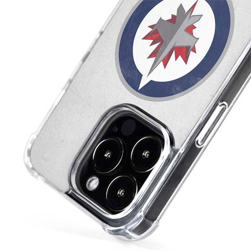 NHL Winnipeg Jets Distressed iPhone 15 Pro Max MagSafe Case