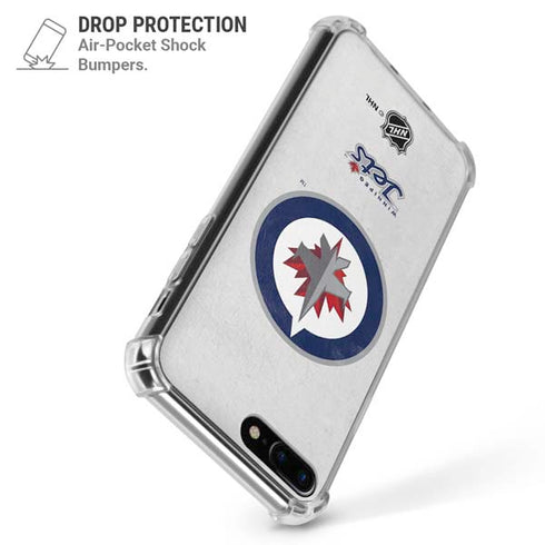 NHL Winnipeg Jets Distressed iPhone 7/8 Plus Clear Case