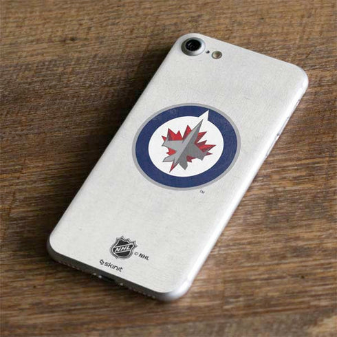 NHL Winnipeg Jets Distressed iPhone 7 Skin