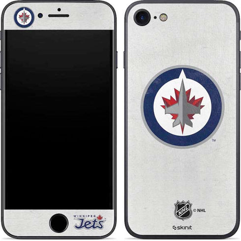 NHL Winnipeg Jets Distressed iPhone 8 Skin