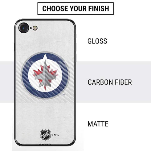 NHL Winnipeg Jets Distressed iPhone SE (2nd & 3rd Gen) Skin