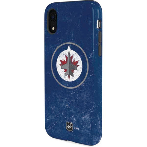 NHL Winnipeg Jets Distressed Logo iPhone XR Pro Case