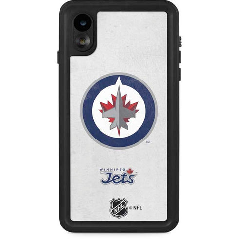 NHL Winnipeg Jets Distressed iPhone XR Waterproof Case