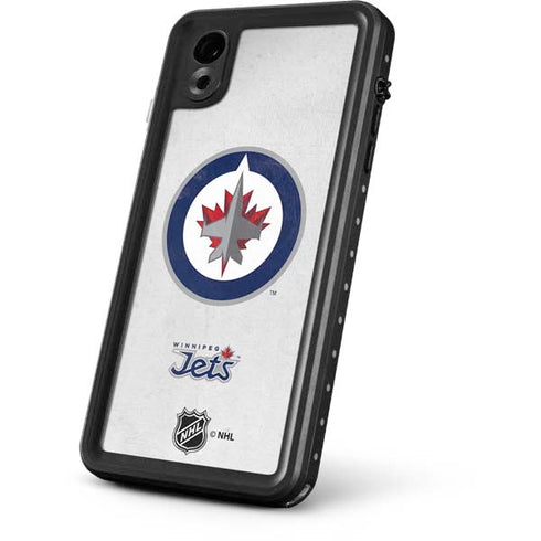 NHL Winnipeg Jets Distressed iPhone XR Waterproof Case