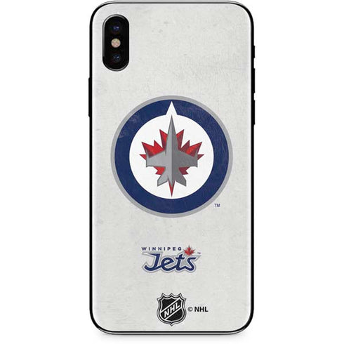 NHL Winnipeg Jets Distressed iPhone XS Max Skin