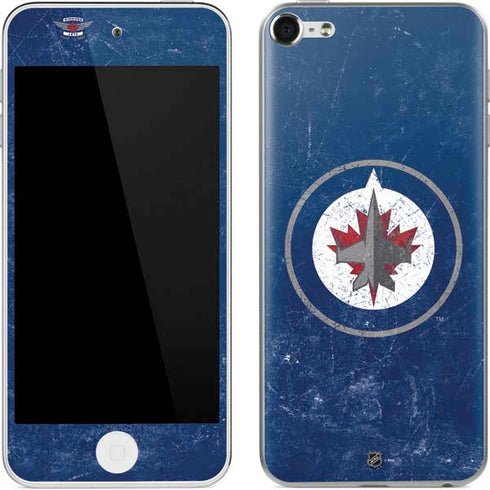 NHL Winnipeg Jets Distressed Logo Apple iPod Skin