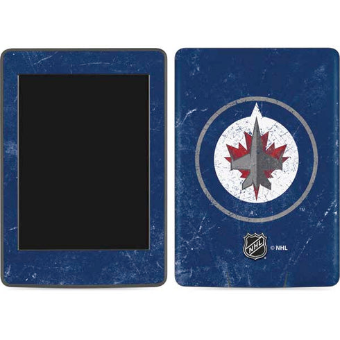 NHL Winnipeg Jets Distressed Logo Amazon Kindle Skin