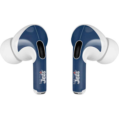 NHL Winnipeg Jets Distressed Logo AirPods Pro 2nd Gen Skin