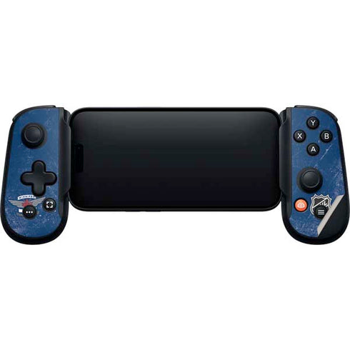 NHL Winnipeg Jets Distressed Logo Backbone One for iPhone Game Controller Skin