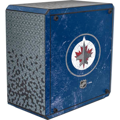 NHL Winnipeg Jets Distressed Logo Cooler Master MasterBox Q300L Mini Tower Skin