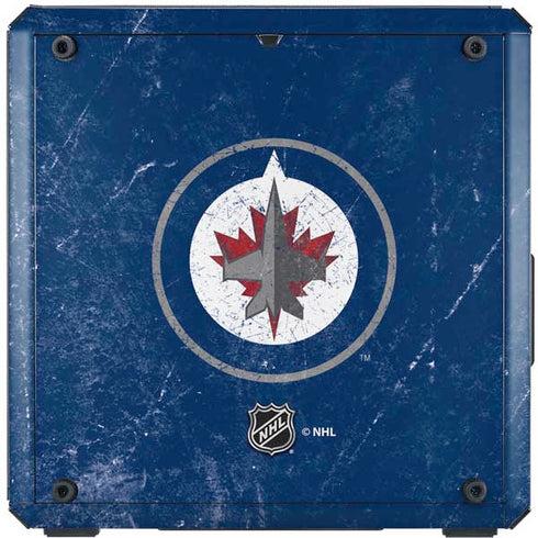NHL Winnipeg Jets Distressed Logo Cooler Master MasterBox Q300L Mini Tower Skin