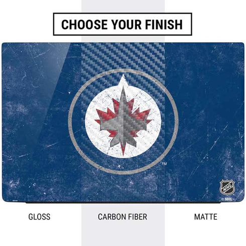 NHL Winnipeg Jets Distressed Logo Dell Vostro Skin