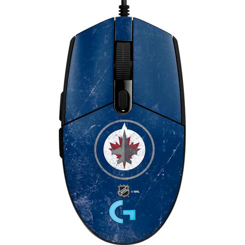 NHL Winnipeg Jets Distressed Logo G203 Prodigy RGB Wired Gaming Mouse Skin