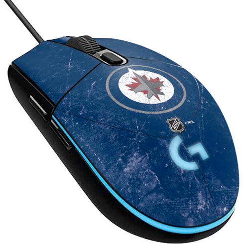 NHL Winnipeg Jets Distressed Logo G203 Prodigy RGB Wired Gaming Mouse Skin