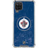 NHL Winnipeg Jets Distressed Logo Galaxy A12 Clear Case