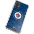 NHL Winnipeg Jets Distressed Logo Galaxy A32 5G Clear Case