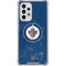 NHL Winnipeg Jets Distressed Logo Galaxy A33 5G Clear Case