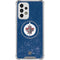 NHL Winnipeg Jets Distressed Logo Galaxy A53 5G Clear Case