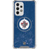 NHL Winnipeg Jets Distressed Logo Galaxy A53 5G Clear Case