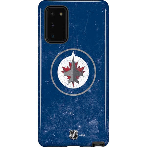 NHL Winnipeg Jets Distressed Logo Galaxy Note20 5G Pro Case