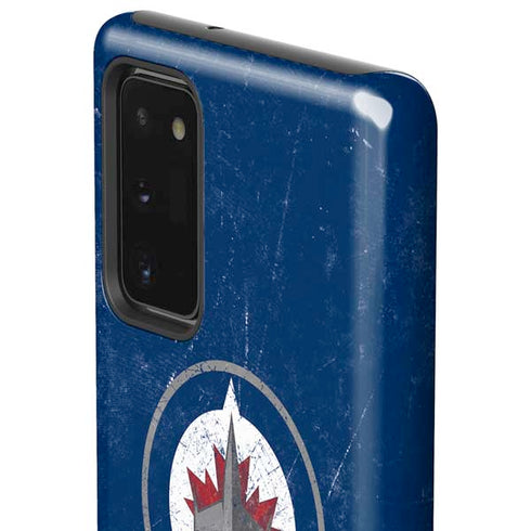 NHL Winnipeg Jets Distressed Logo Galaxy Note20 5G Pro Case