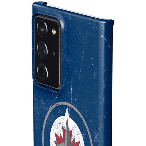 NHL Winnipeg Jets Distressed Logo Galaxy Note20 Ultra 5G Lite Case
