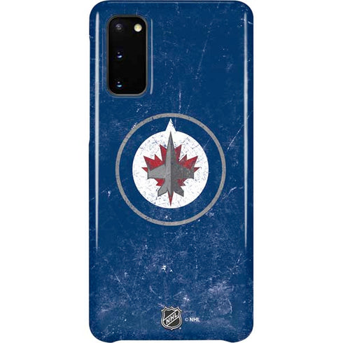 NHL Winnipeg Jets Distressed Logo Galaxy S20 Lite Case