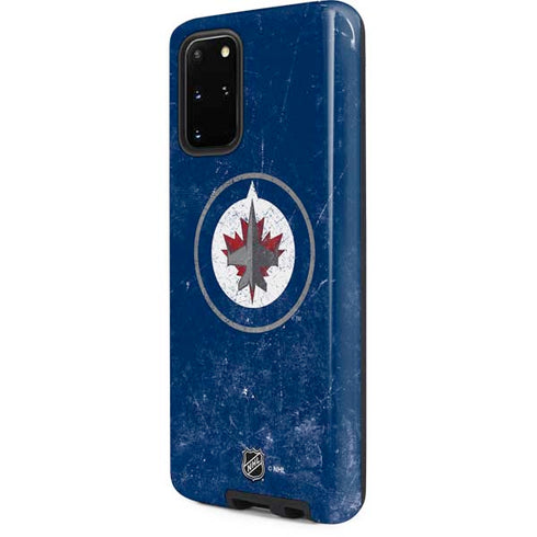 NHL Winnipeg Jets Distressed Logo Galaxy S20 Plus Pro Case