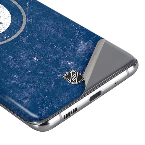 NHL Winnipeg Jets Distressed Logo Galaxy S20 Plus Skin