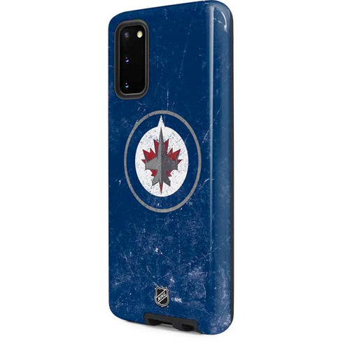 NHL Winnipeg Jets Distressed Logo Galaxy S20 Pro Case