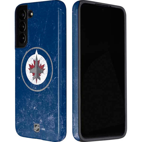 NHL Winnipeg Jets Distressed Logo Galaxy S22 Plus Pro Case