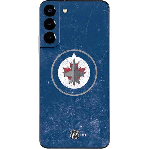 NHL Winnipeg Jets Distressed Logo Galaxy S22 Plus Skin