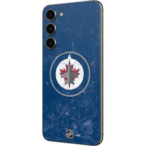 NHL Winnipeg Jets Distressed Logo Galaxy S23 Plus Skin